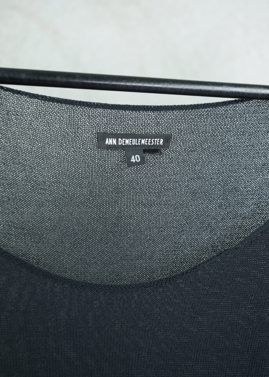 Ann Demeulemeester Distressed Cotton Knit