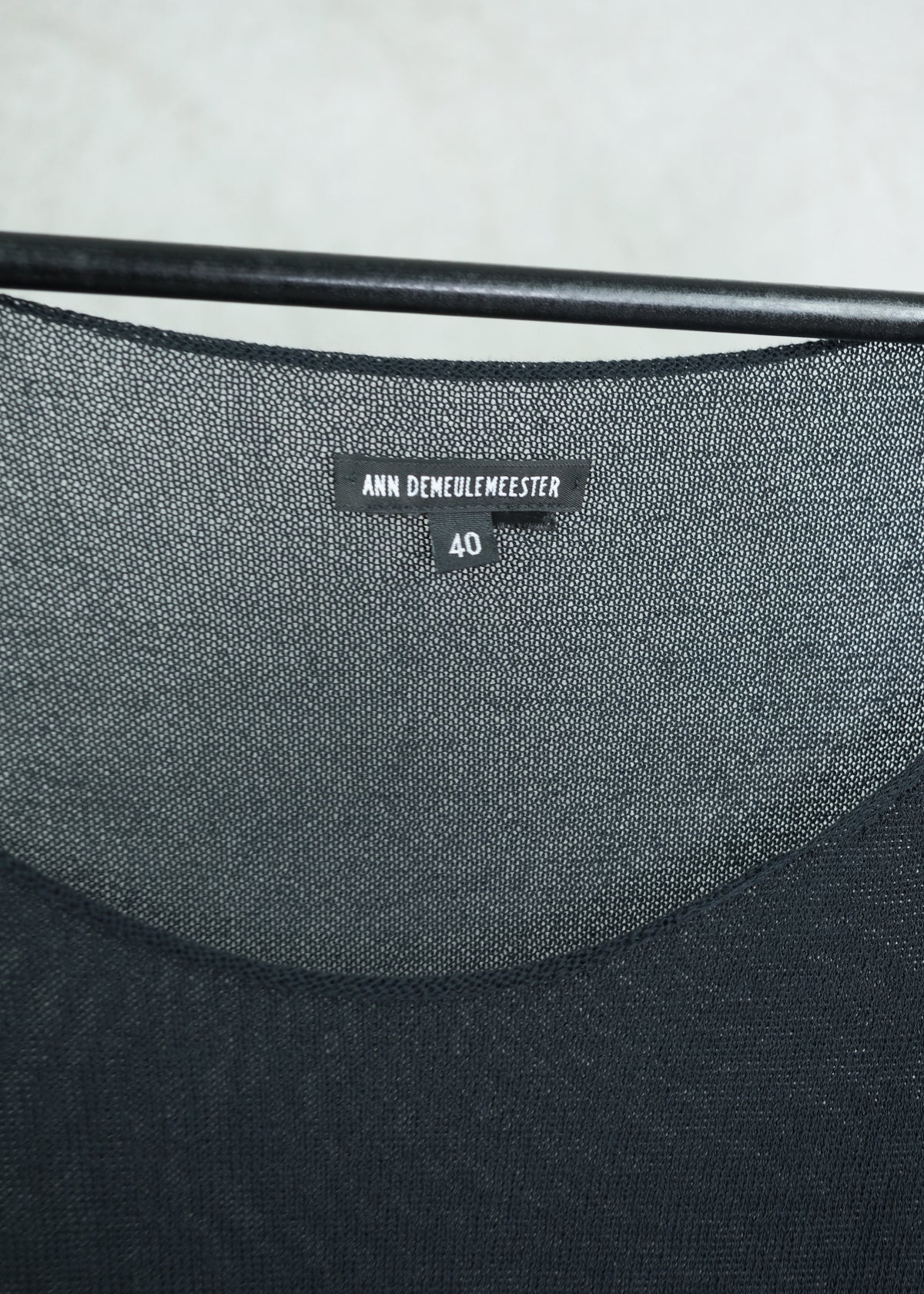 Ann Demeulemeester Distressed Cotton Knit
