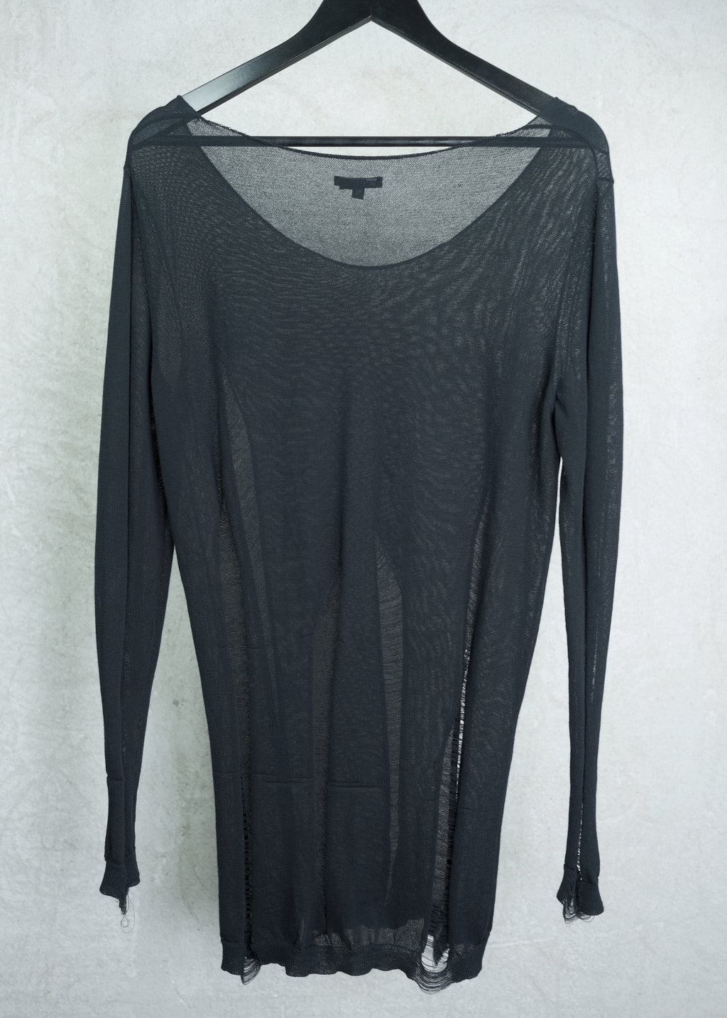 Ann Demeulemeester Distressed Cotton Knit