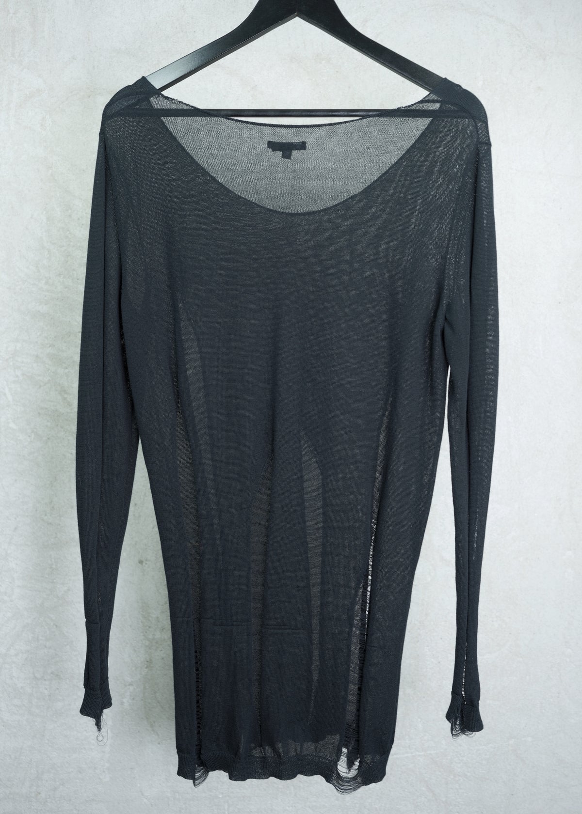 Ann Demeulemeester Distressed Cotton Knit