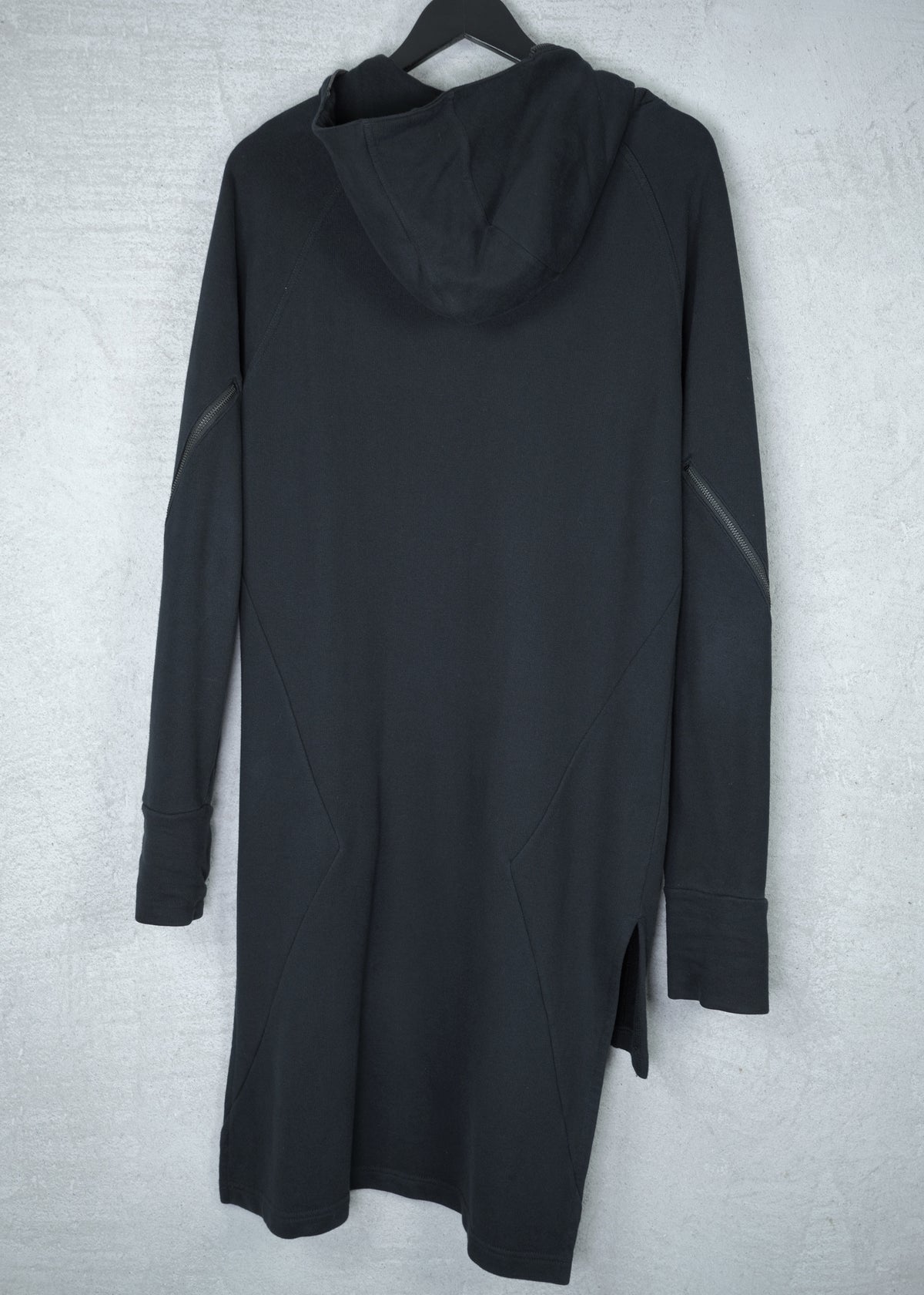 Barbara I Gongini Multi-Zip Longline Hooded Jacket