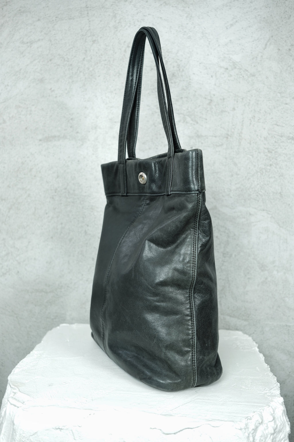 Y's Yohji Yamamoto Leather Tote Bag
