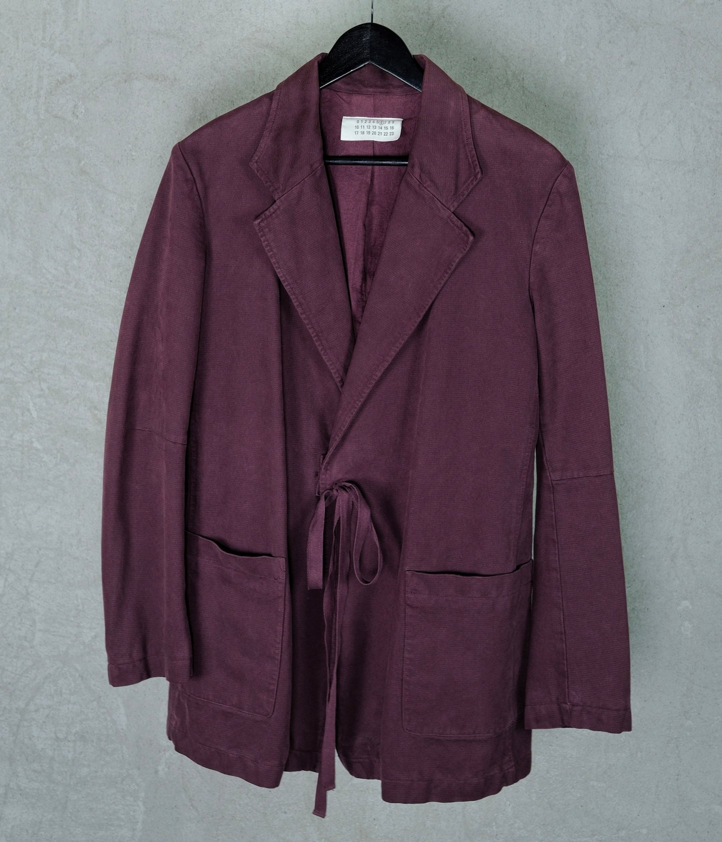 Maison Margiela unstructured Cotton Blazer (2000s)