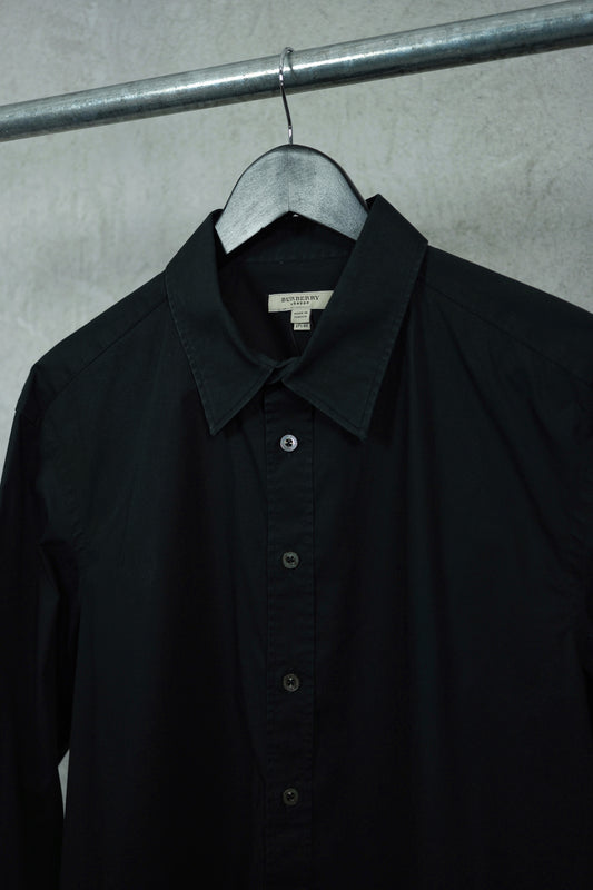 Burberry London black button-up shirt