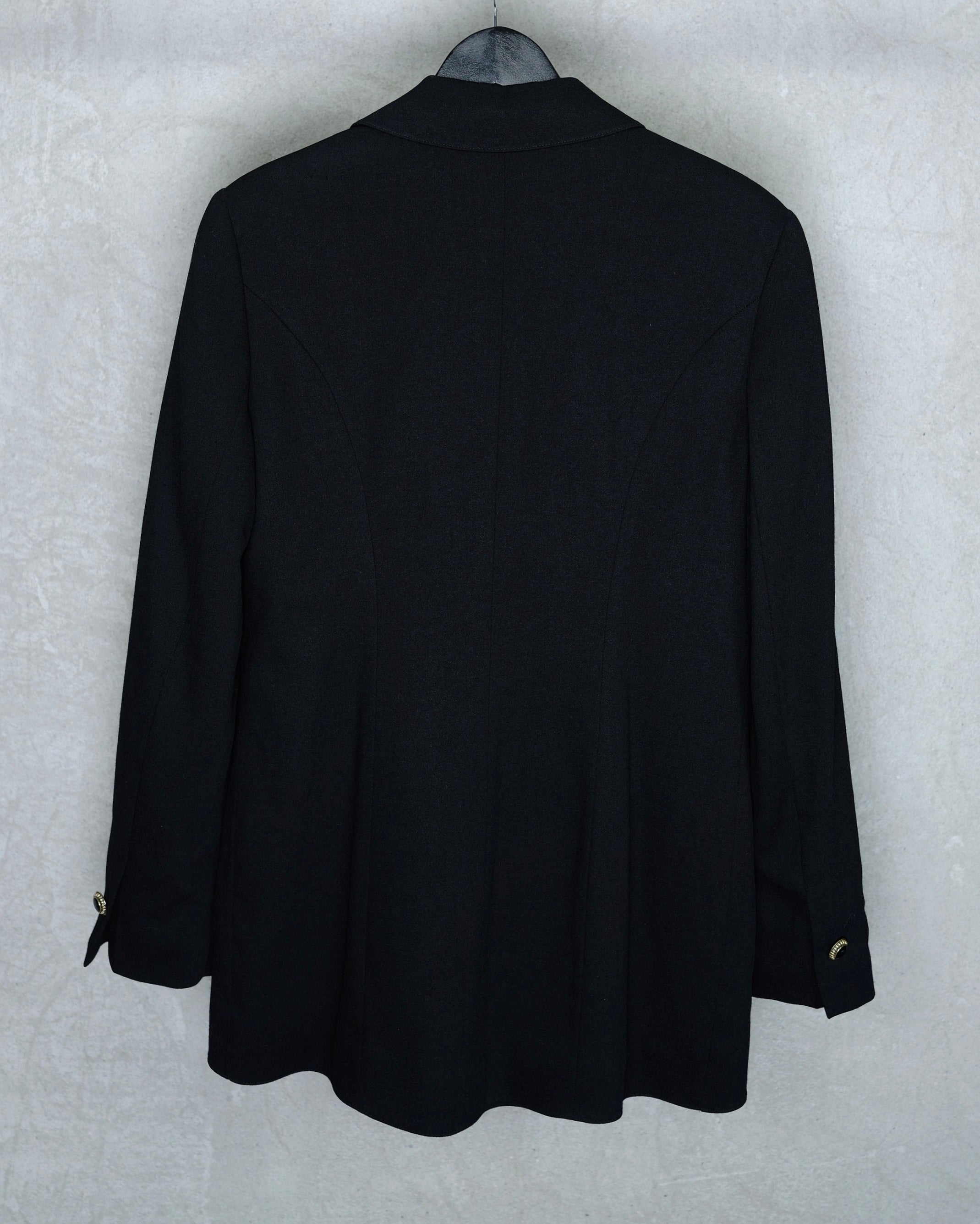 KL by Karl Lagerfeld Asymmetric Cropped Blazer