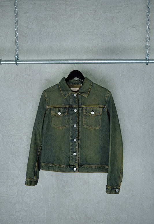 Helmut Lang “Vintage Stained Denim” Jacket (late 1990s)