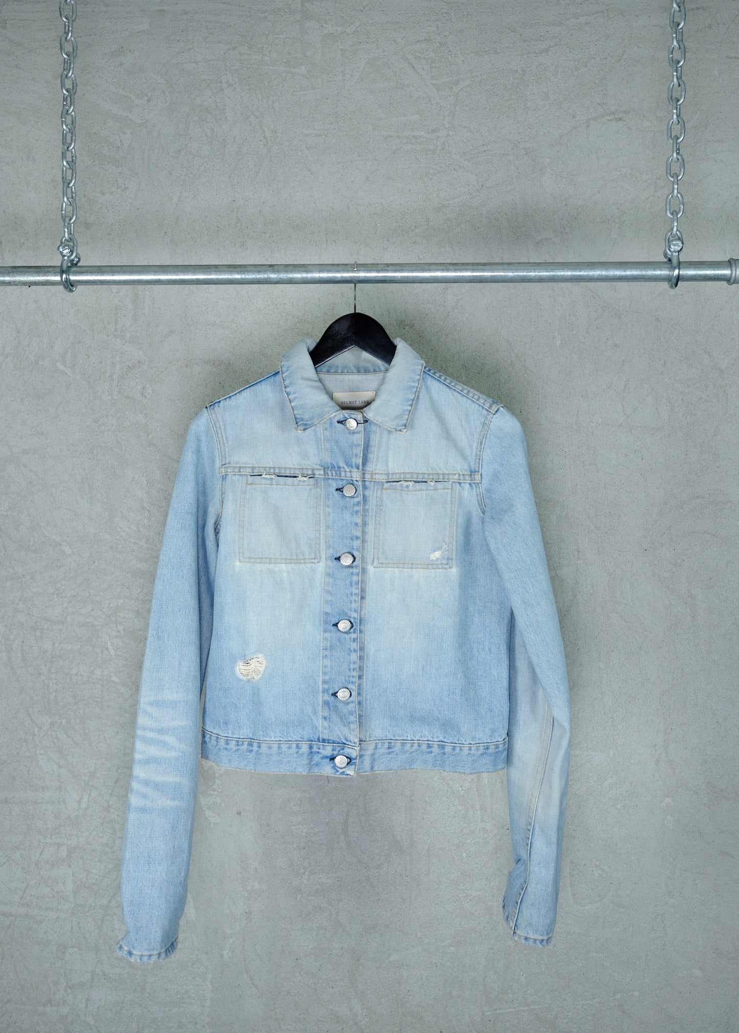 Helmut Lang Archival Light-Blue Denim Jacket (1990s / Early 2000s)