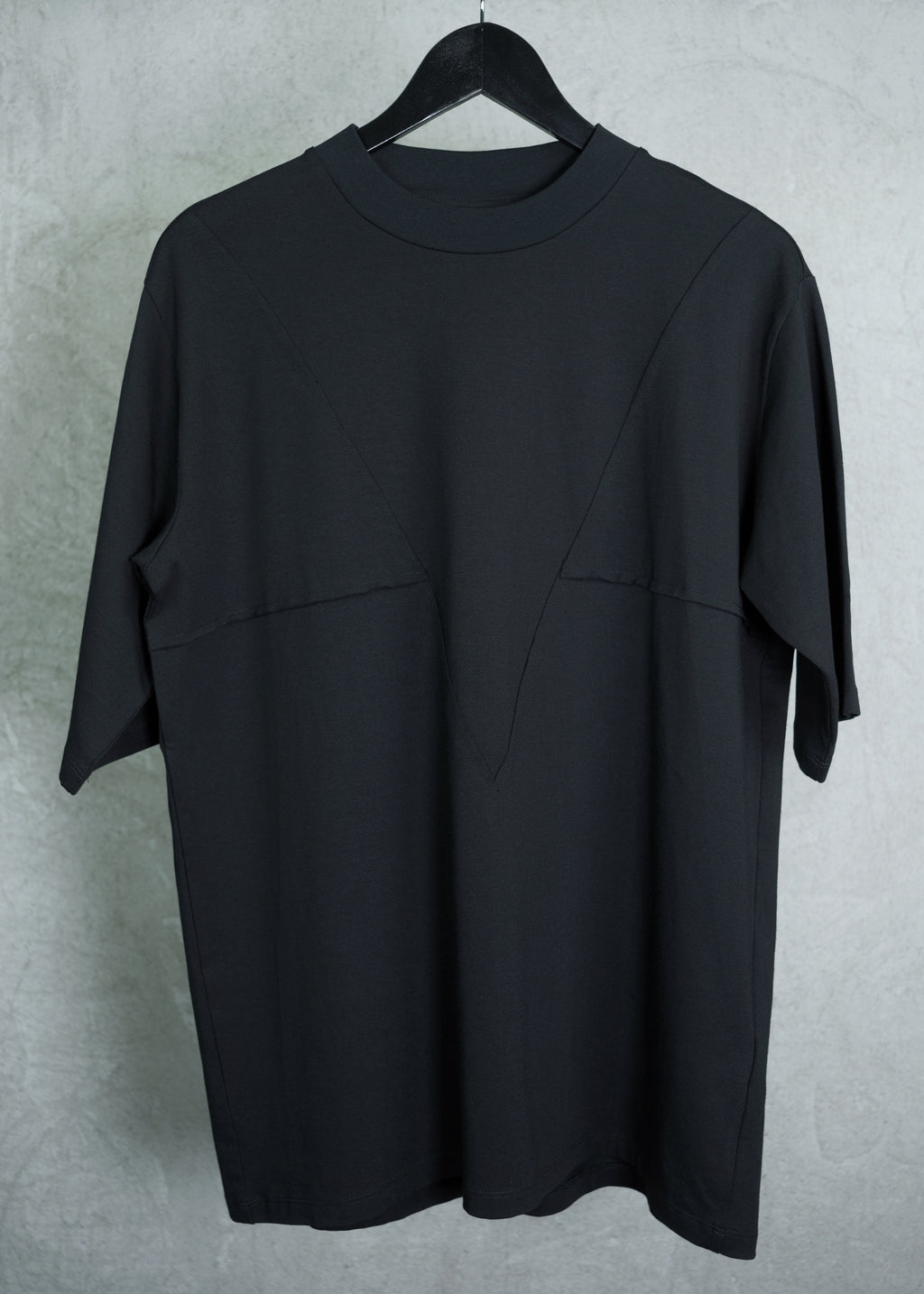 Thom/Krom Geometric Panel Oversized T-Shirt