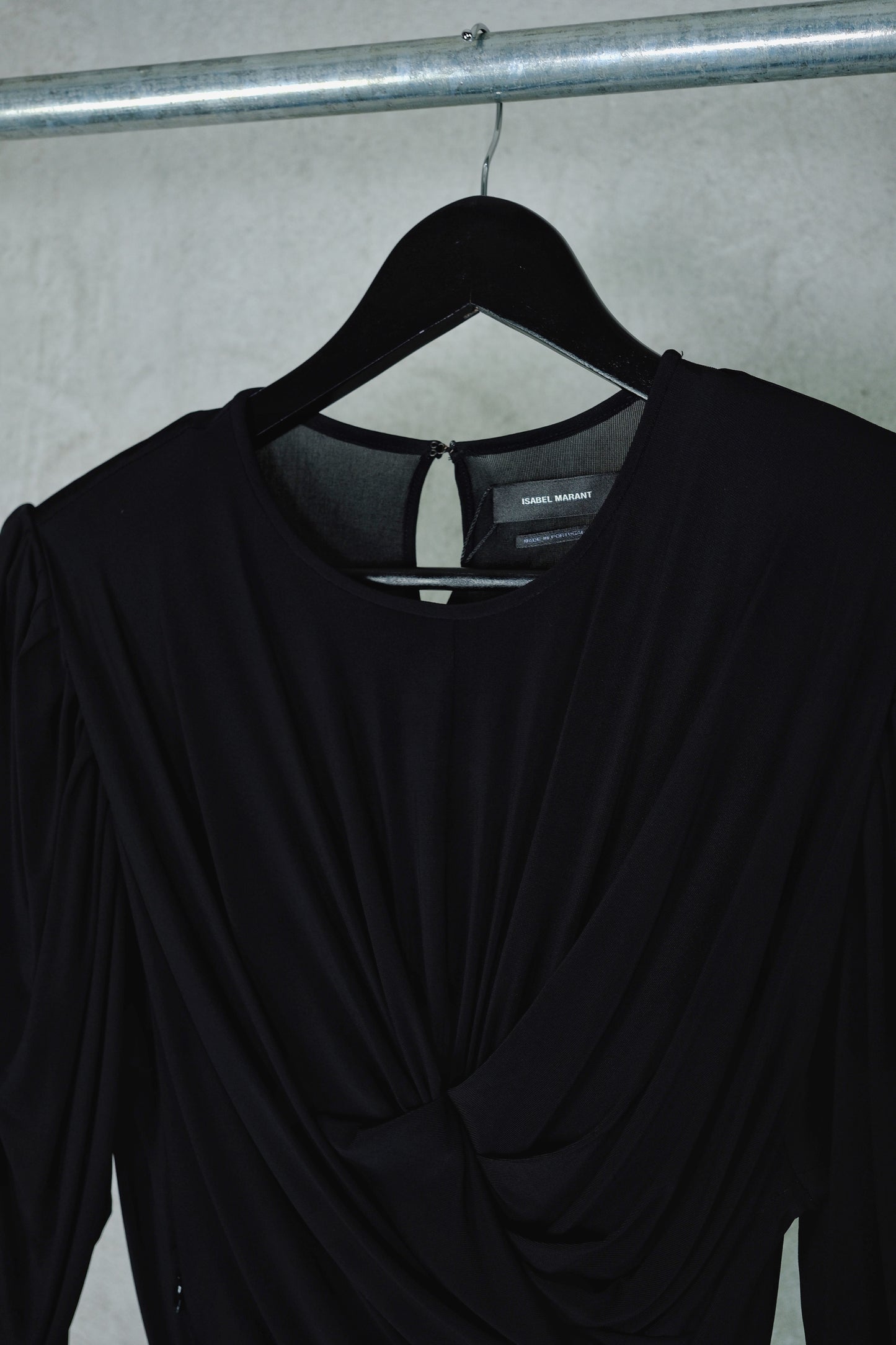 Isabel Marant Draped Black Top