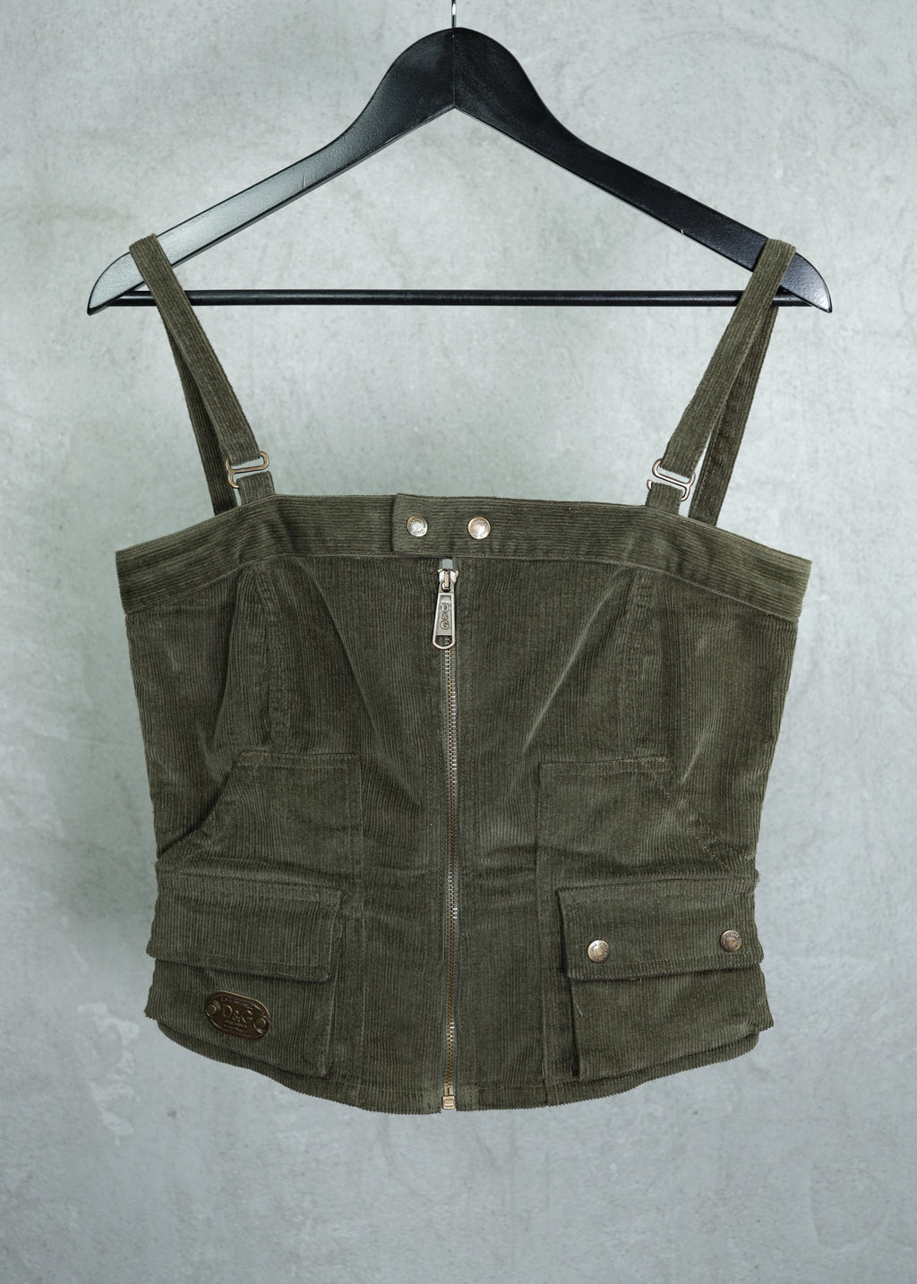 Dolce & Gabbana Cargo Corduroy Corset
