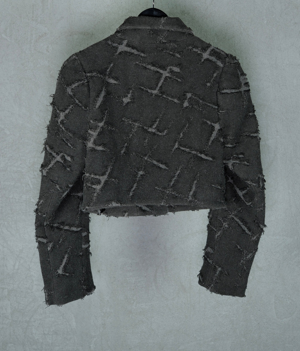 Vivienne Westwood Anglomania Cropped Frayed Jacket (Early 2000s)