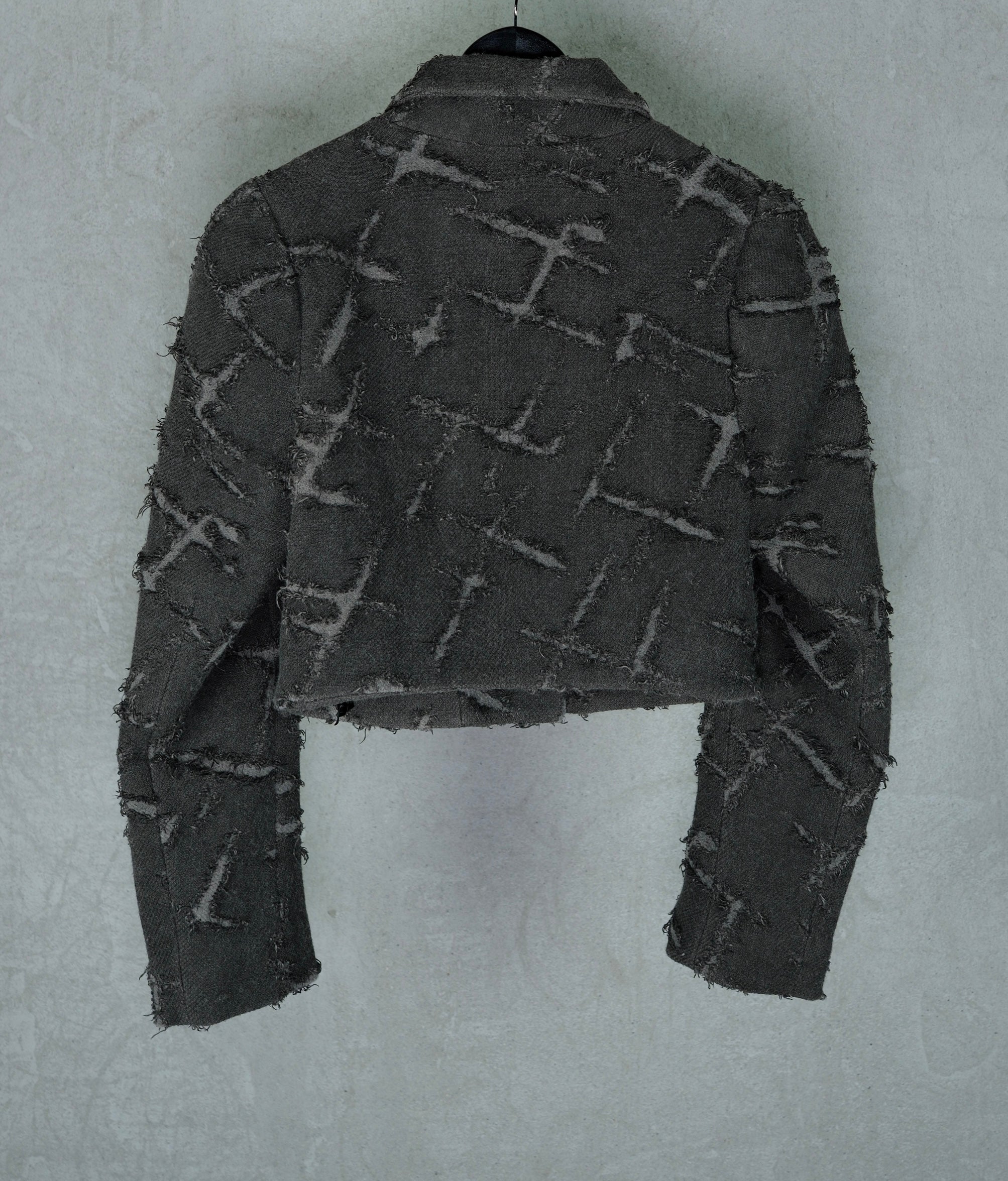 Vivienne Westwood Anglomania Cropped Frayed Jacket (Early 2000s)