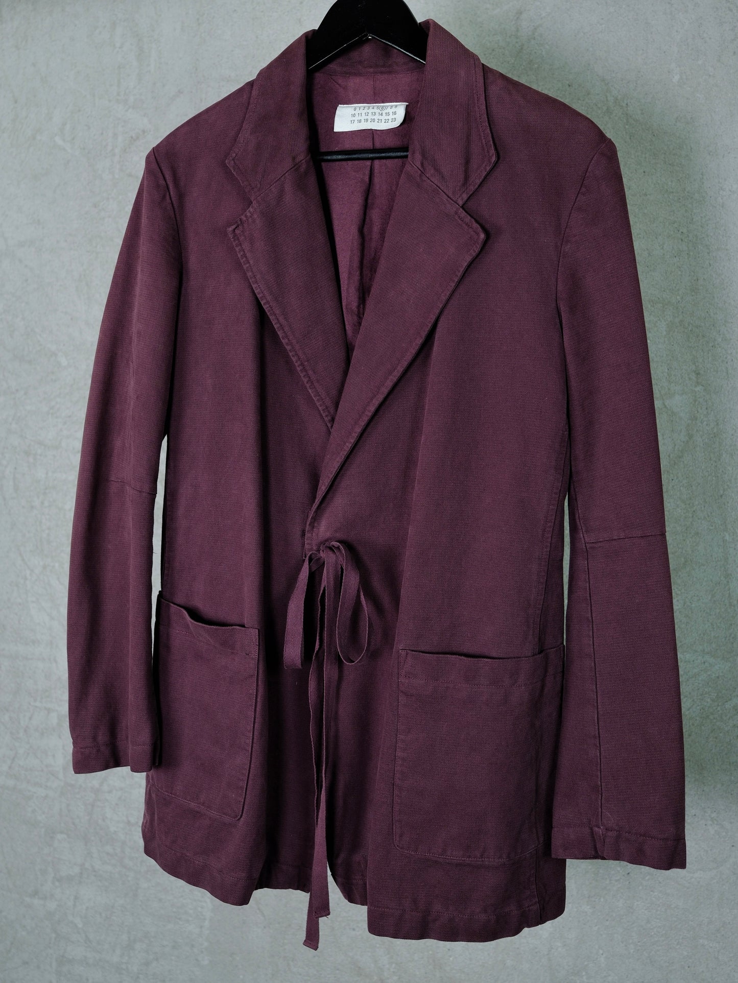 Maison Margiela unstructured Cotton Blazer (2000s)