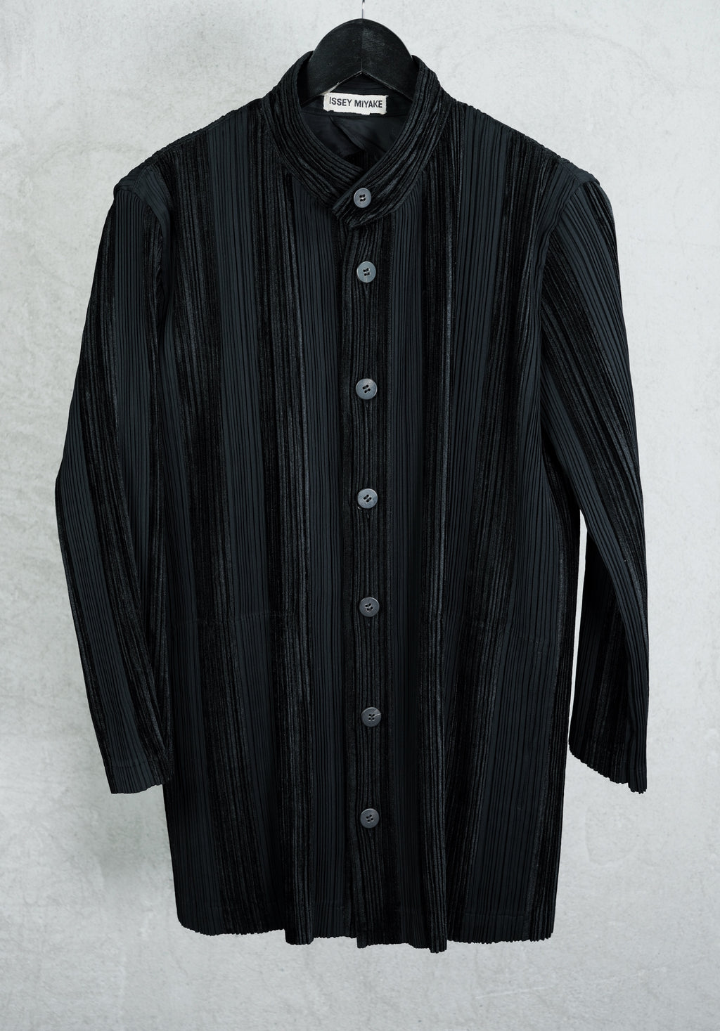 Issey Miyake Textured Pleated Shirt