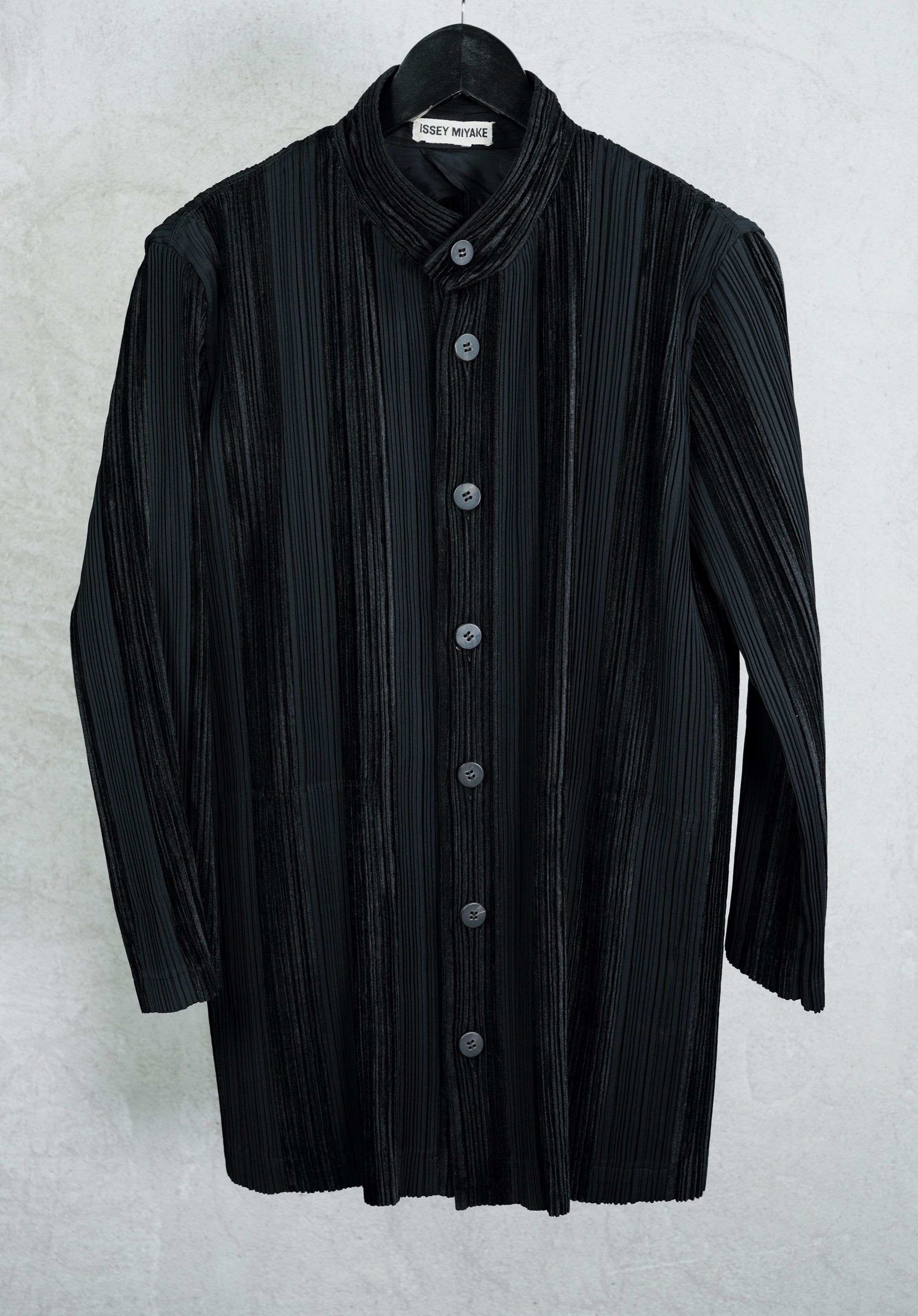 Issey Miyake Textured Pleated Shirt