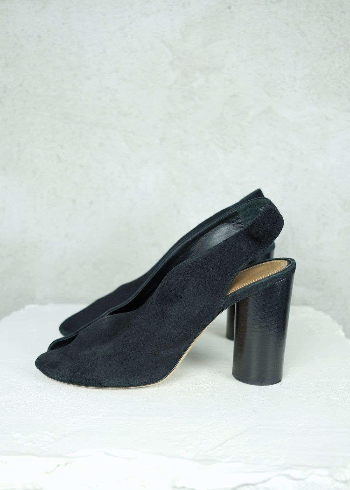Isabel Marant Meirid Suede Slingback Heels