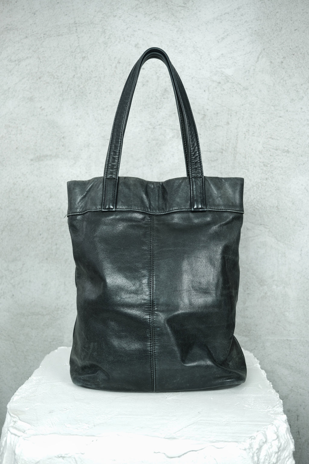 Y's Yohji Yamamoto Leather Tote Bag