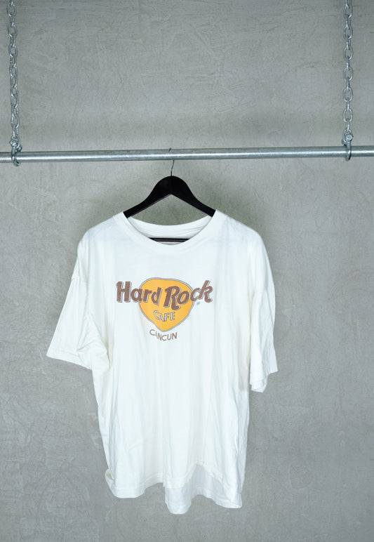 Hard Rock Café Cancun T-Shirt – White (Modern Reissue)