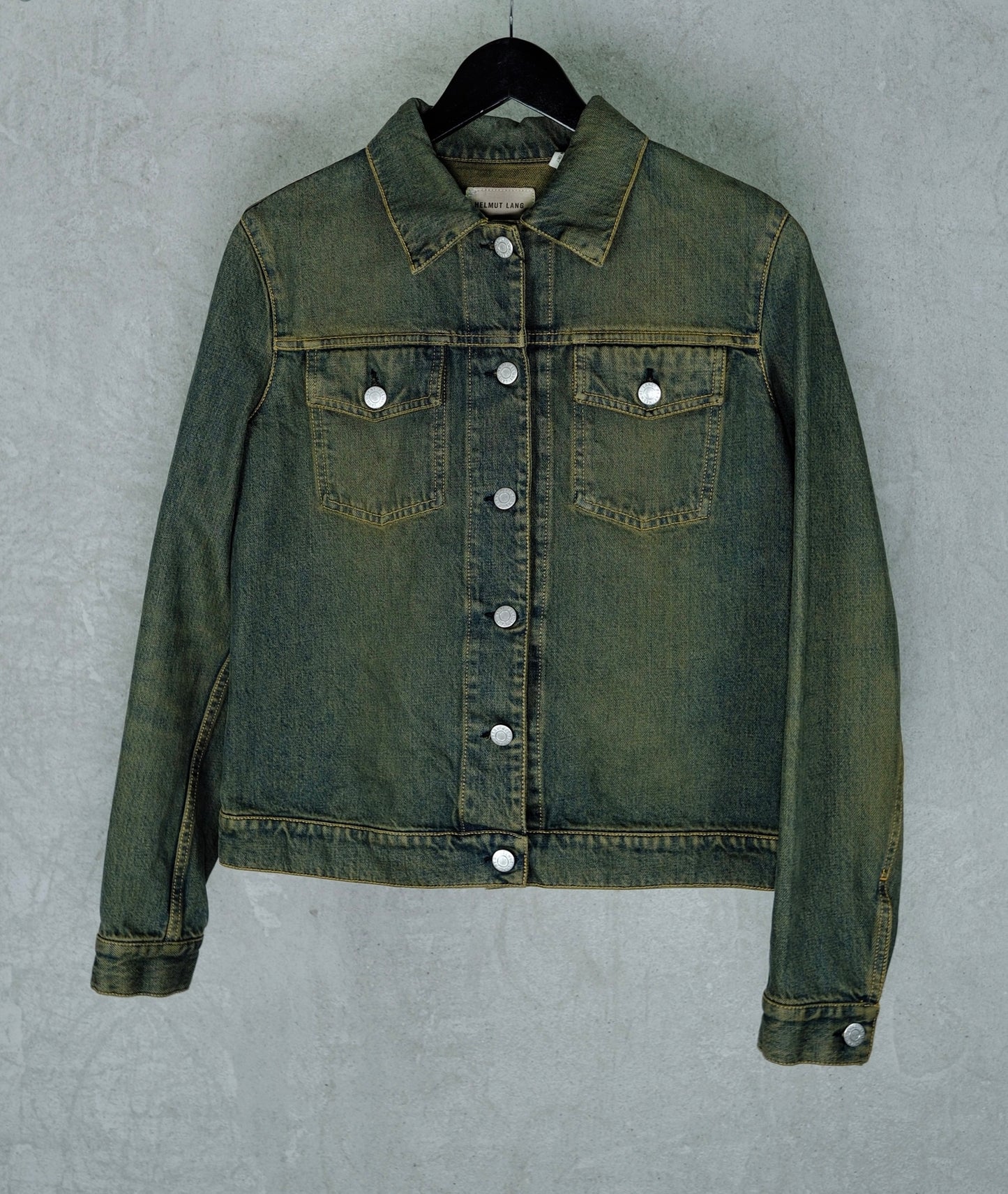 Helmut Lang “Vintage Stained Denim” Jacket (late 1990s)