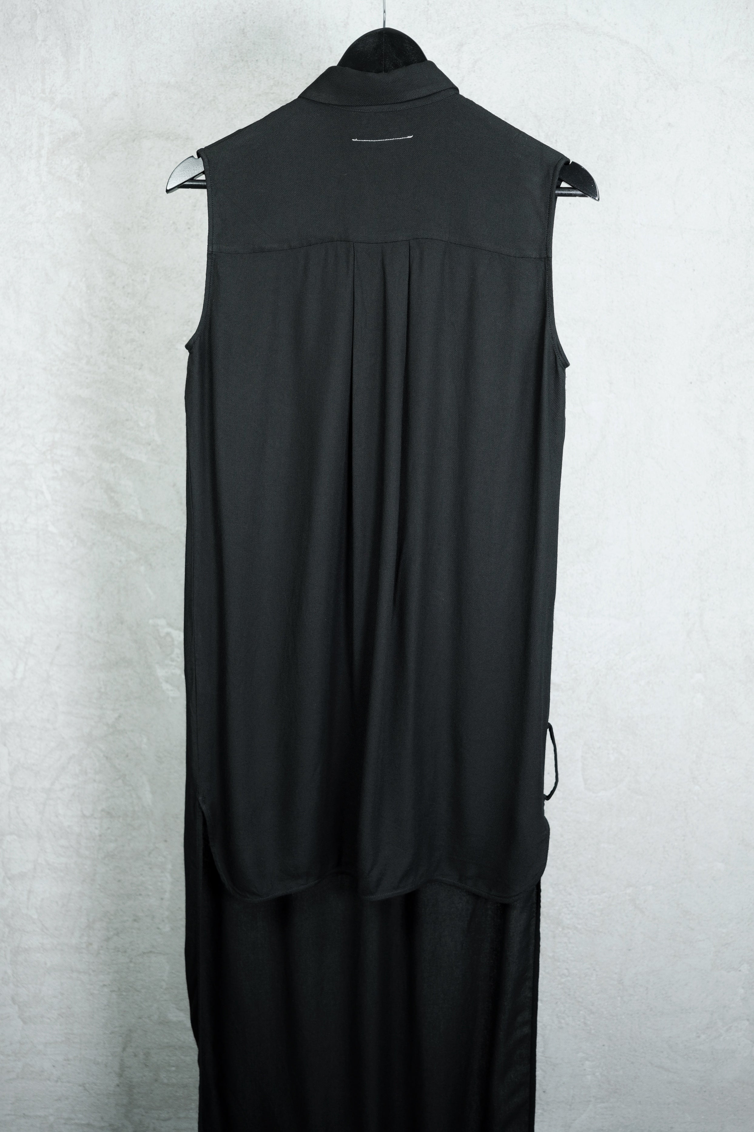 MM6 Maison Martin Margiela SS14 Sleeveless Longline Shirt Dress