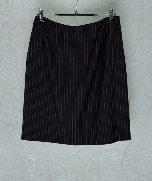 Jean Paul Gaultier Femme Pinstripe Skirt (circa 1998–2002)