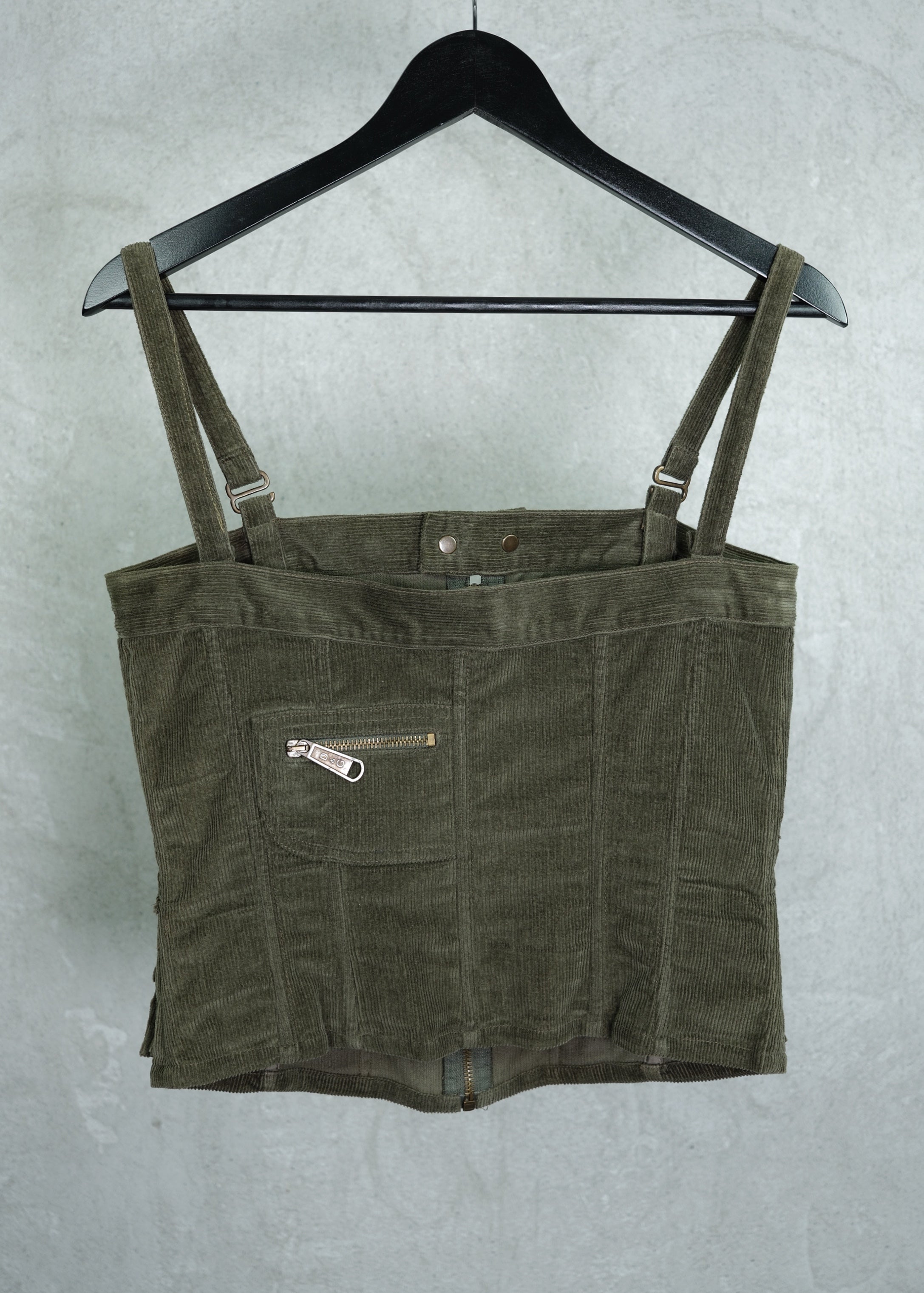 Dolce & Gabbana Cargo Corduroy Corset