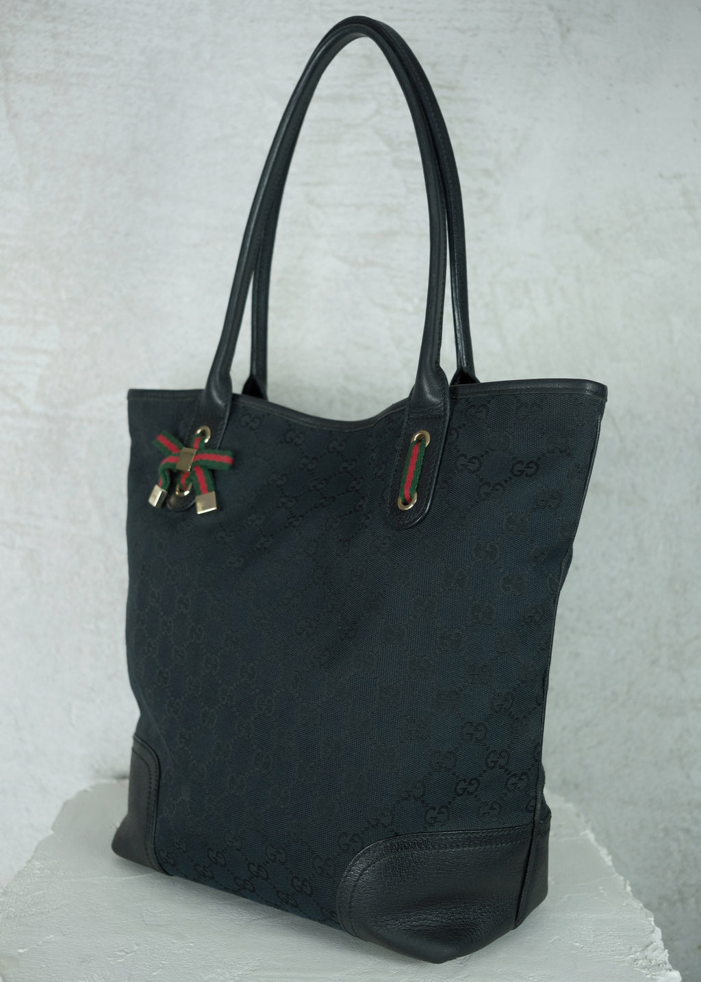 Gucci Princy GG Canvas Sherry Tote Bag