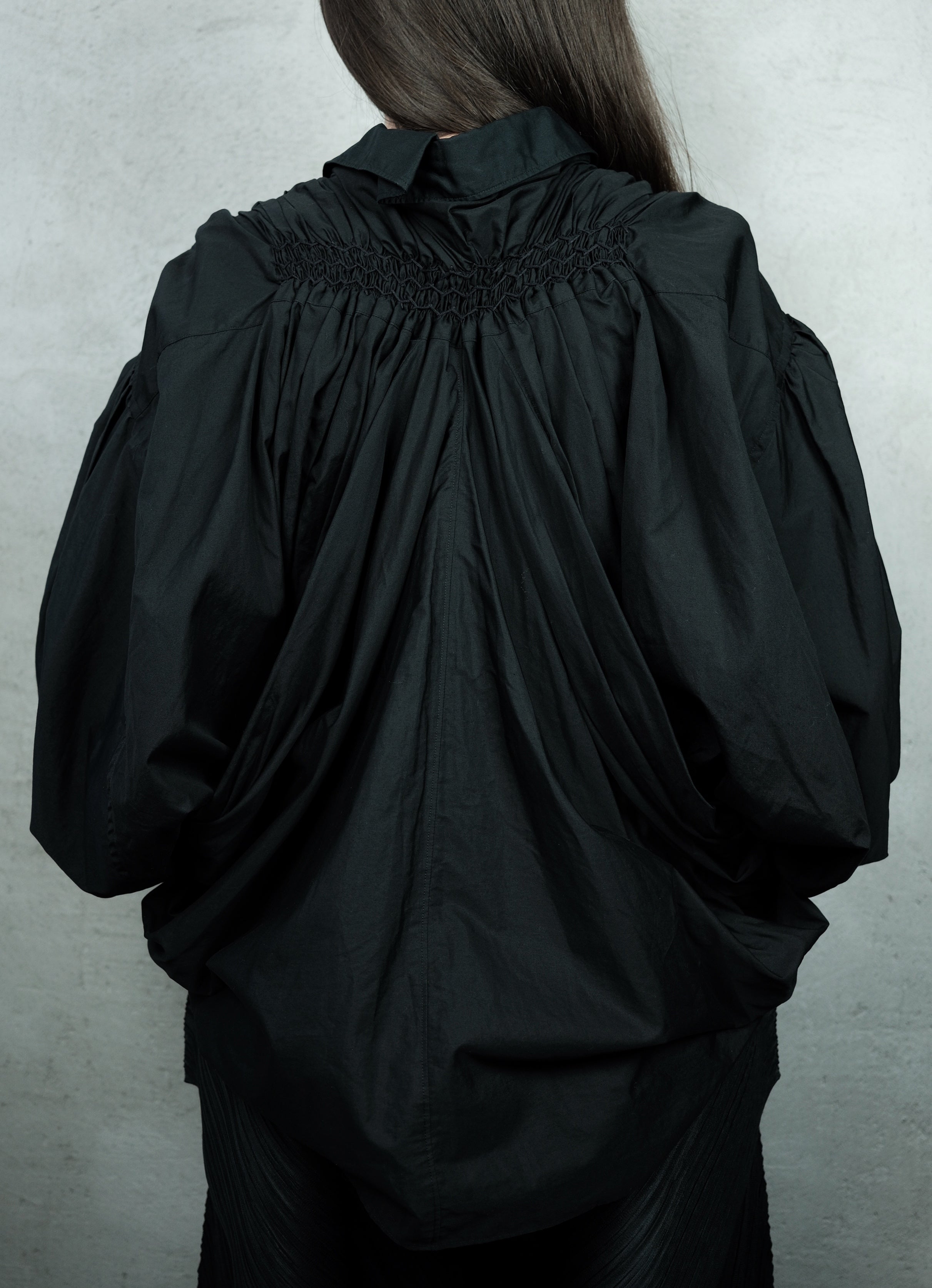 Junya Watanabe Comme des Garçons Smocked Balloon Shirt