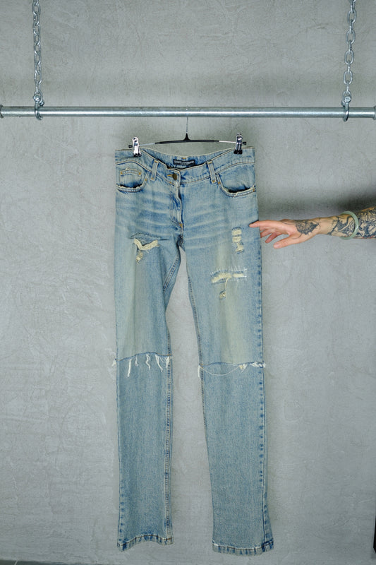 Dolce & Gabbana Distressed Denim Jeans (Spring/Summer 2000)