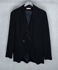 KL by Karl Lagerfeld Asymmetric Cropped Blazer