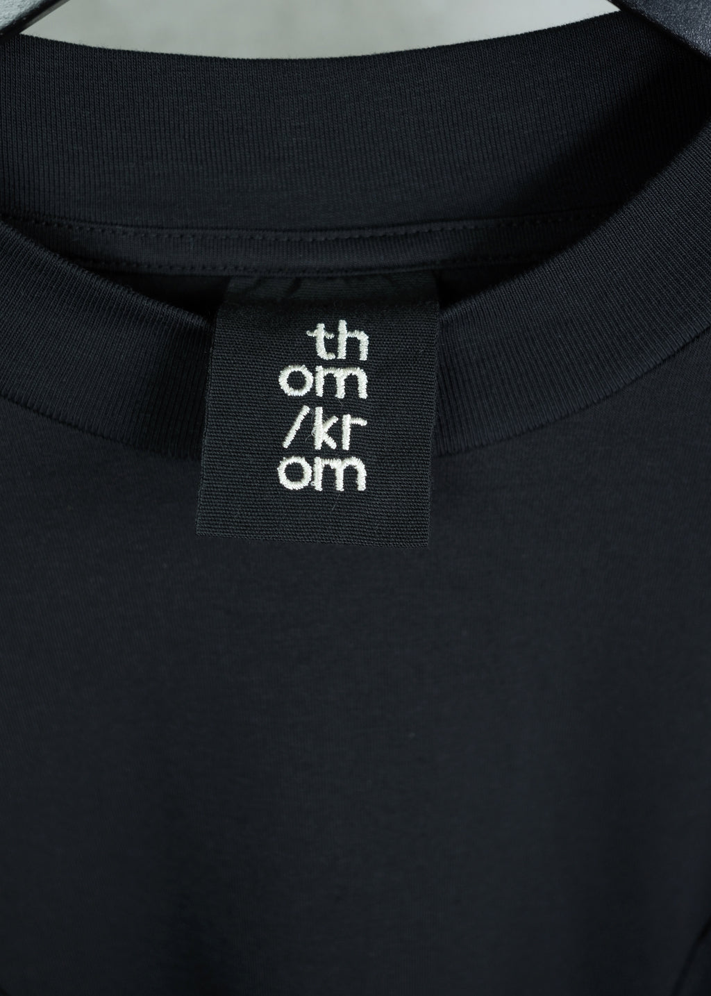 Thom/Krom Geometric Panel Oversized T-Shirt