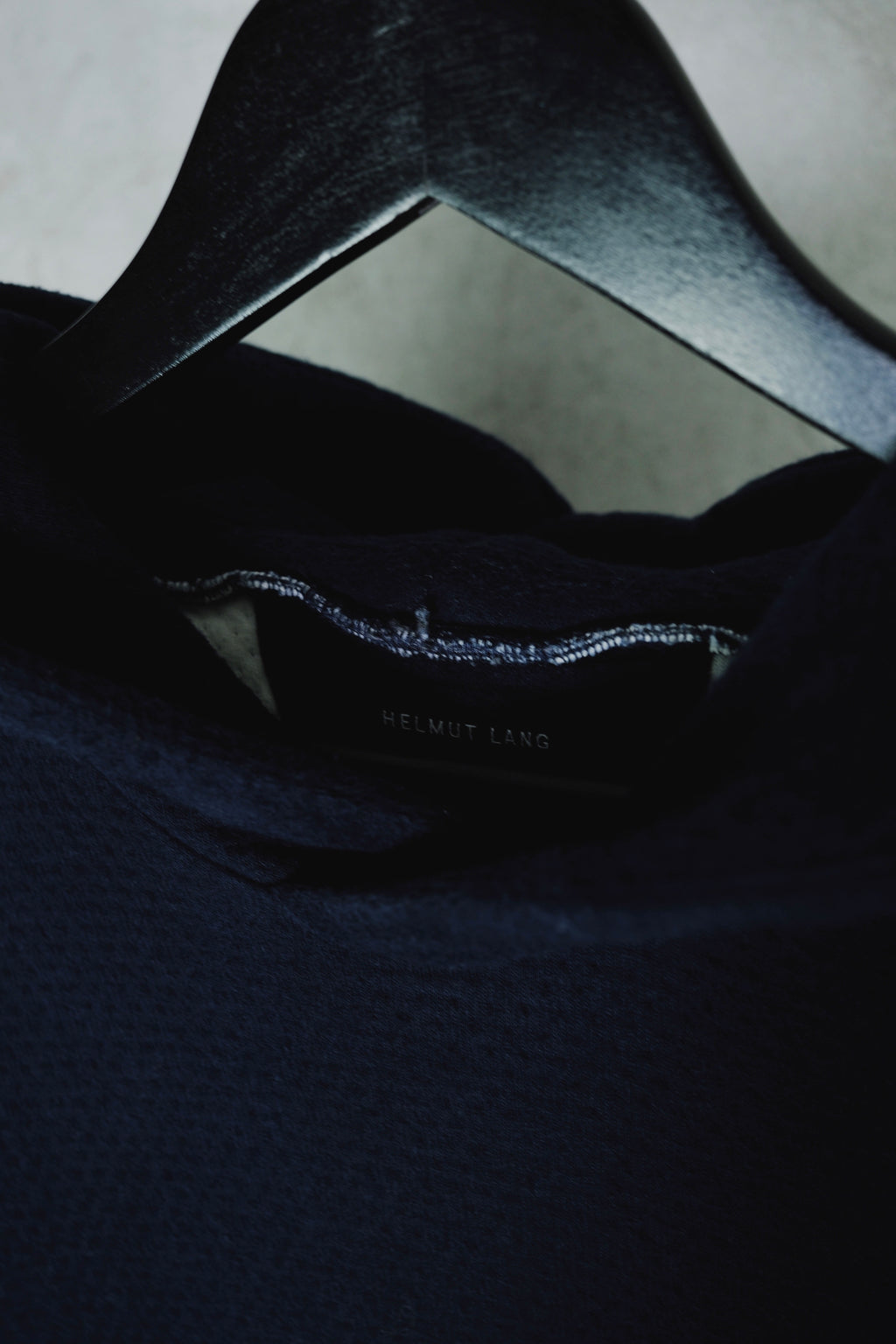 Helmut Lang Textured Pullover Hoodie