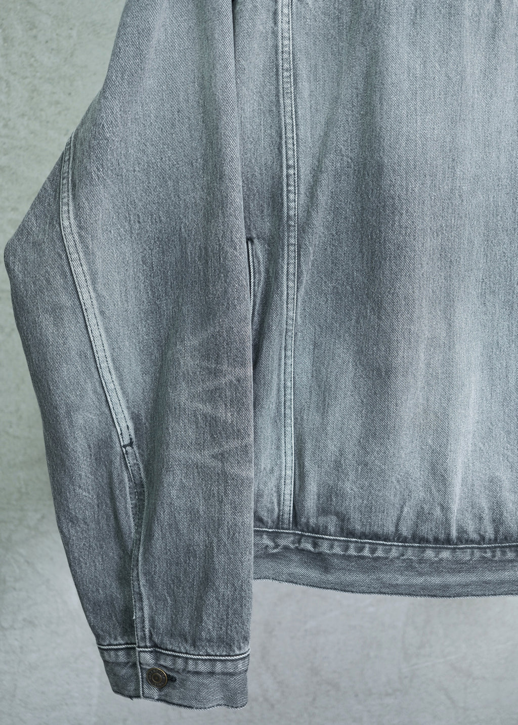 Balenciaga Denim Pullover Hooded Jacket