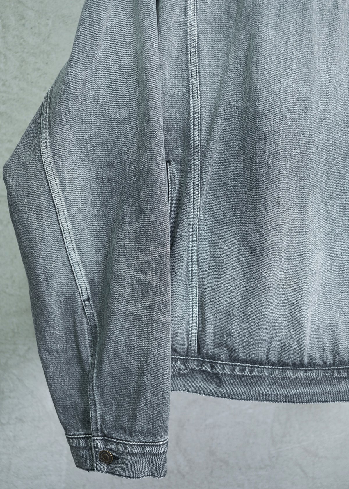 Balenciaga Denim Pullover Hooded Jacket