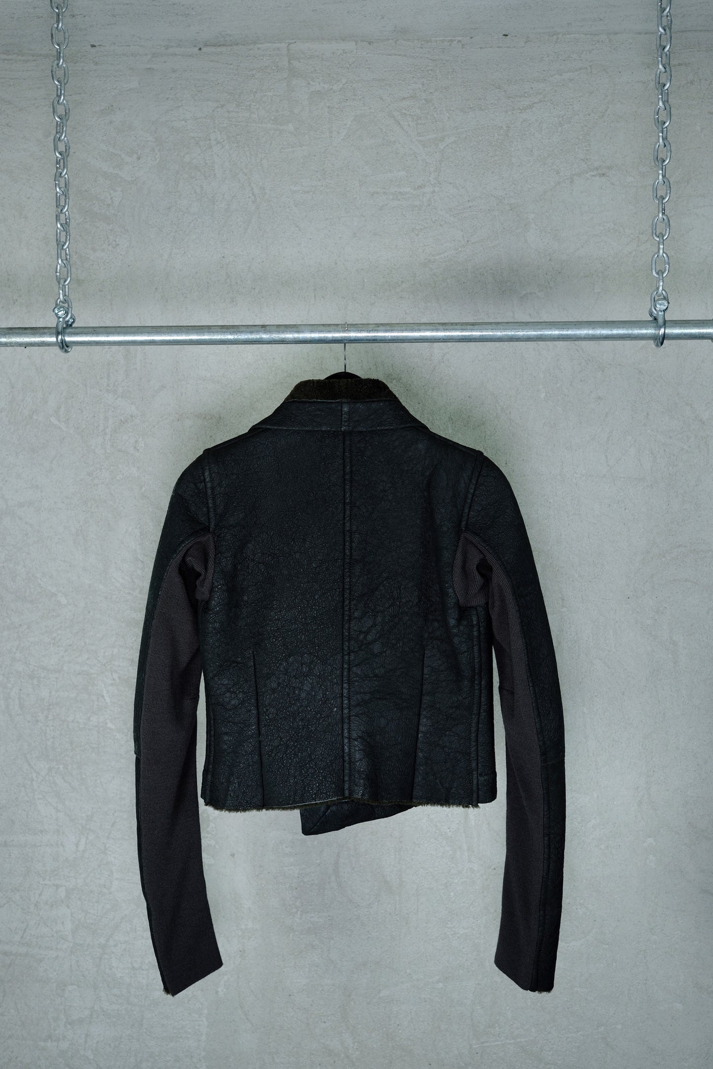 Rick Owens Leather Jacket (2000s)