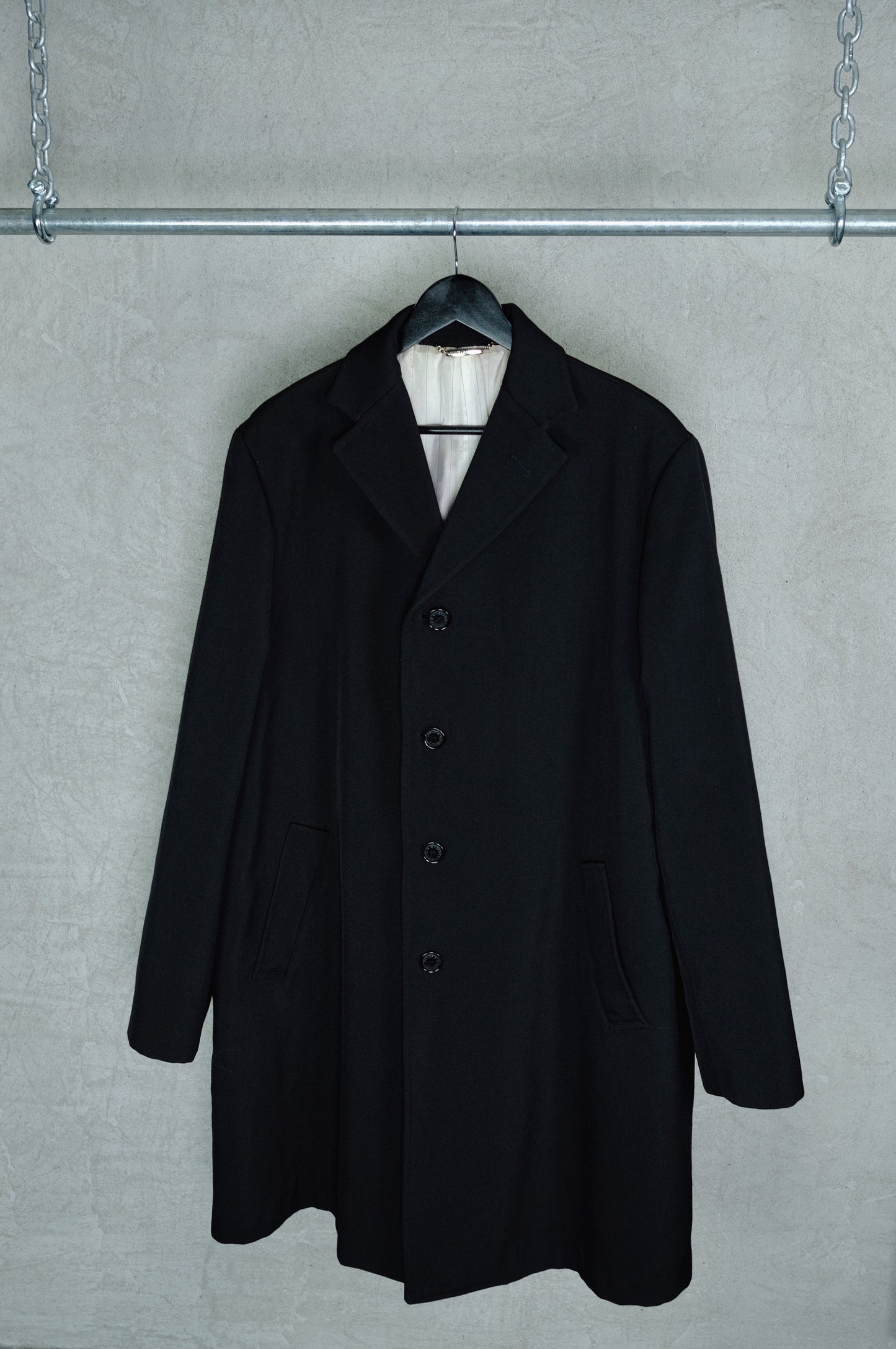 Dolce & Gabbana Early-2000s Wool-Blend Overcoat