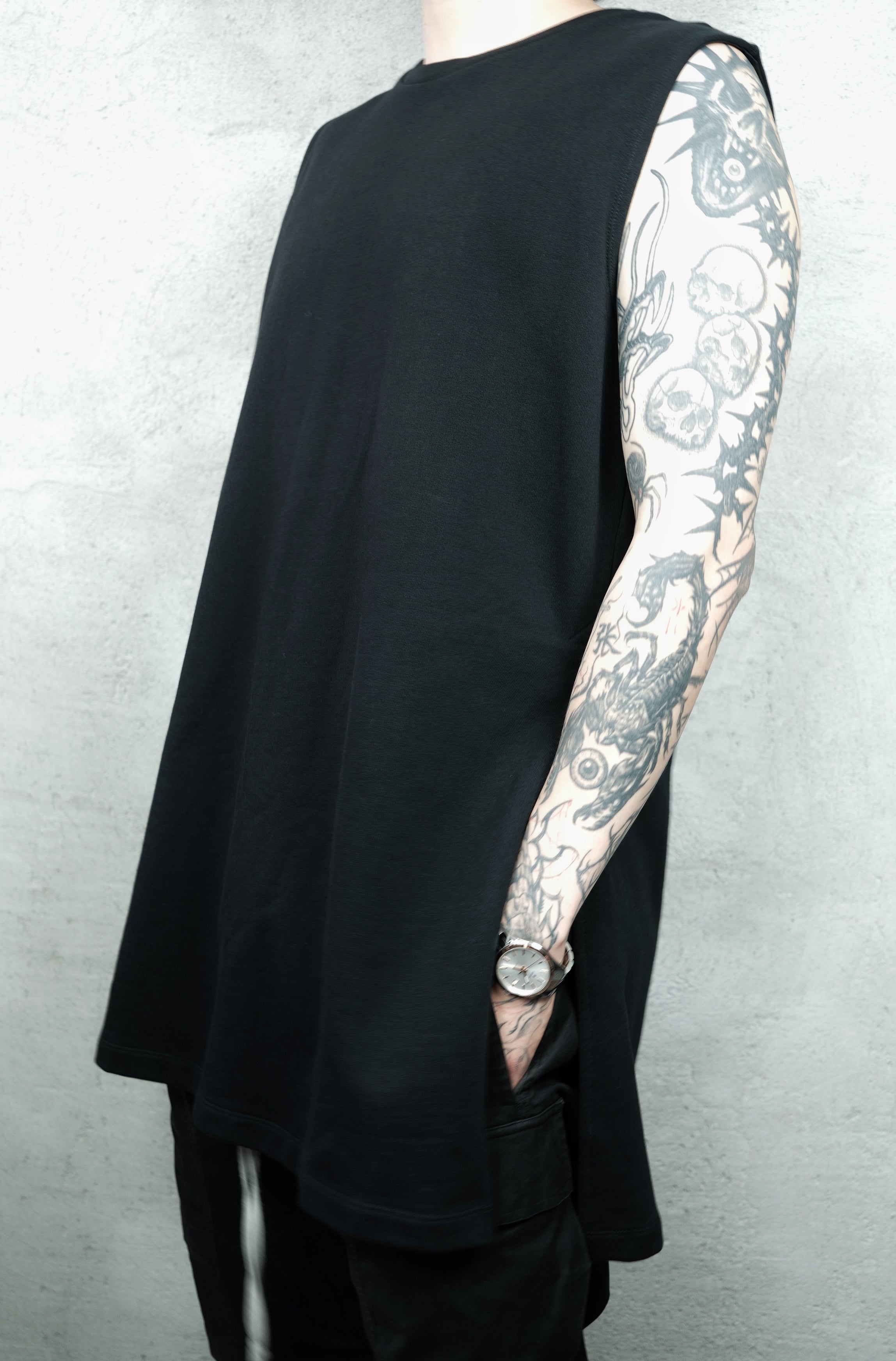 MM6 Maison Margiela SS16 Sleeveless Sweatshirt Tank