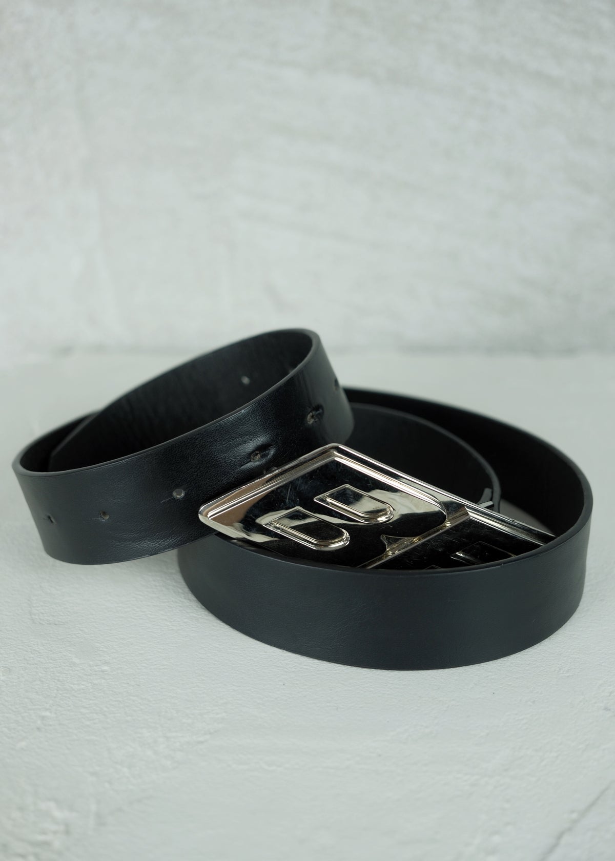 Balenciaga Moto Leather Belt