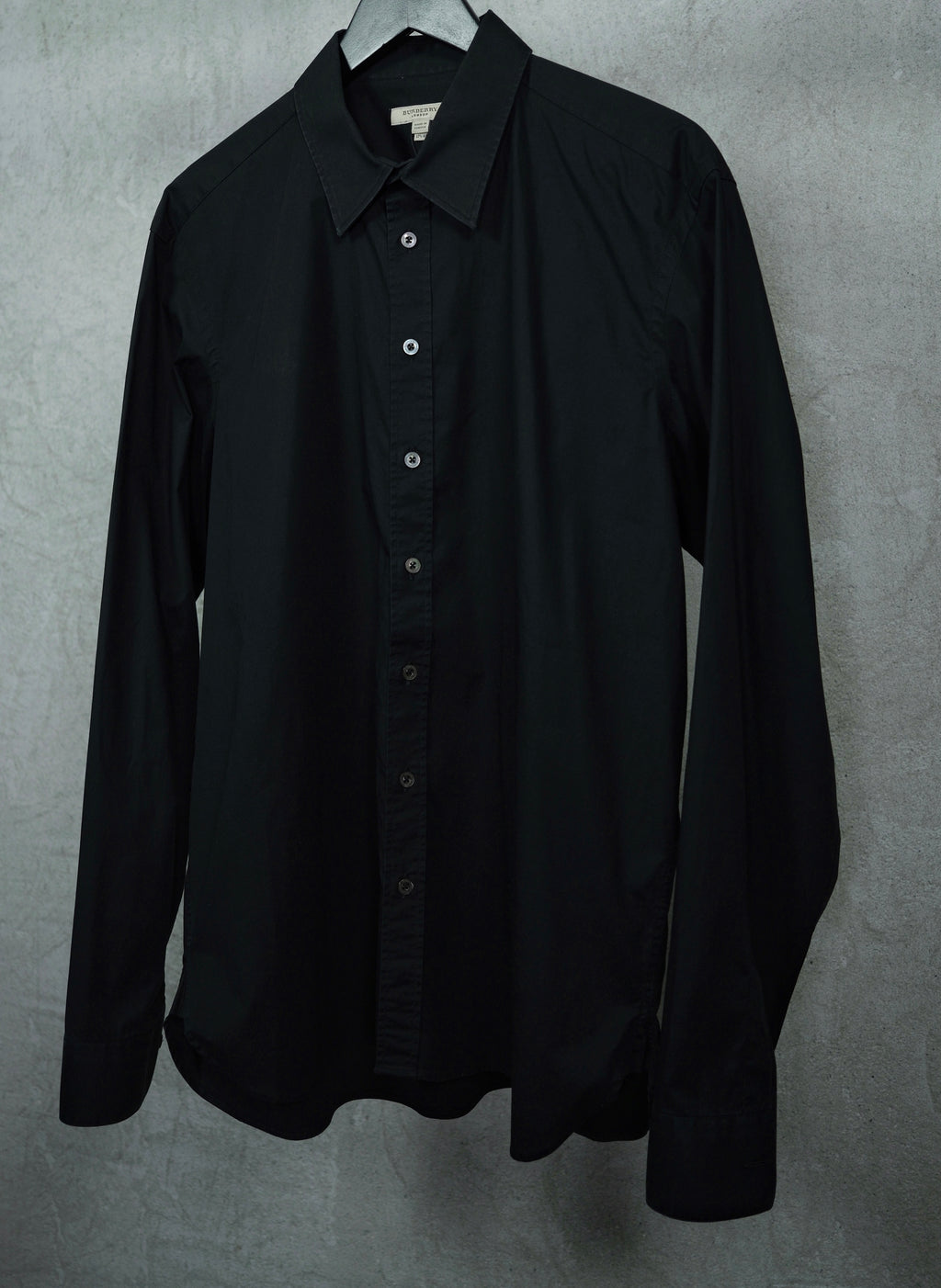 Burberry London black button-up shirt