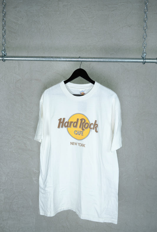 Hard Rock Café New York T-Shirt – White (Modern Reissue)