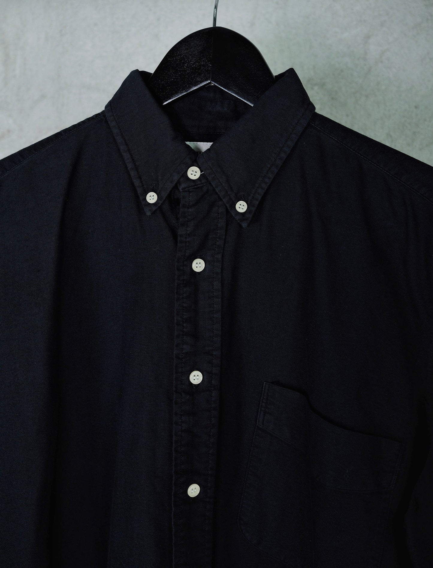 Avirex LTD. Black Cotton Work Shirt – New York Label (Vintage 1990s)