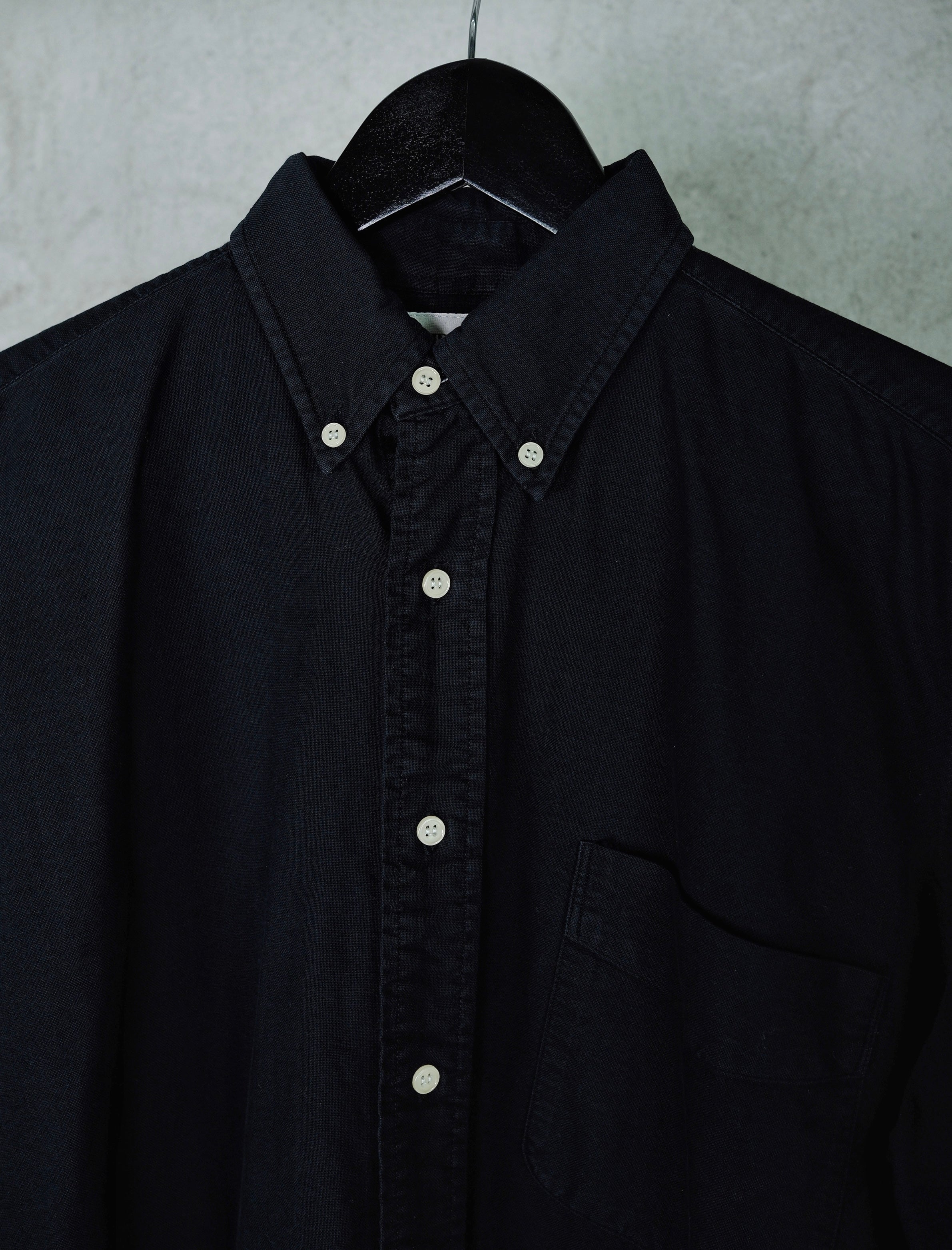 Avirex LTD. Black Cotton Work Shirt – New York Label (Vintage 1990s)