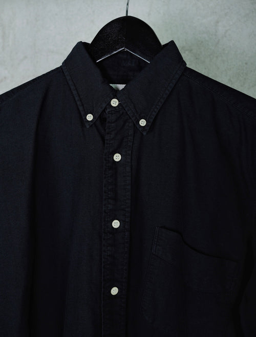 Avirex LTD. Black Cotton Work Shirt – New York Label (Vintage 1990s)