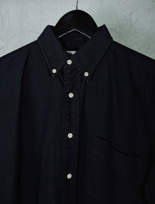 Avirex LTD. Black Cotton Work Shirt – New York Label (Vintage 1990s)