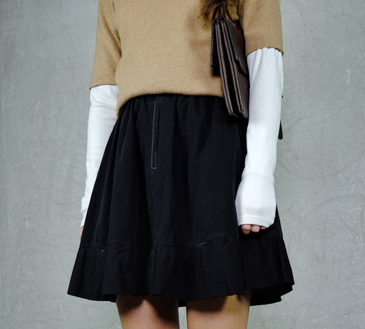 Archival Comme des Garçons Black Skirt, Made in Japan 1990s