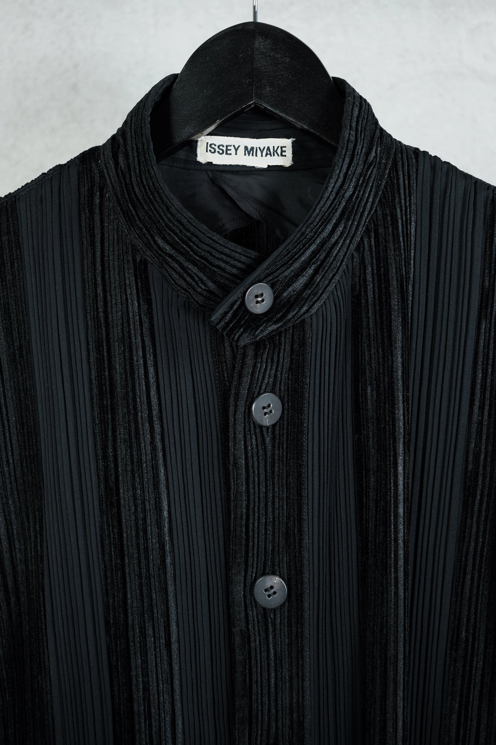 Issey Miyake Textured Pleated Shirt