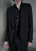 Balmain Paris Black Wool Blazer